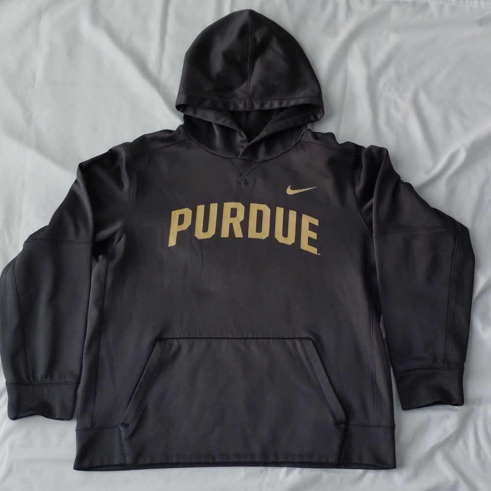 Youth XL Purdue University Nike dry-fit hoodie